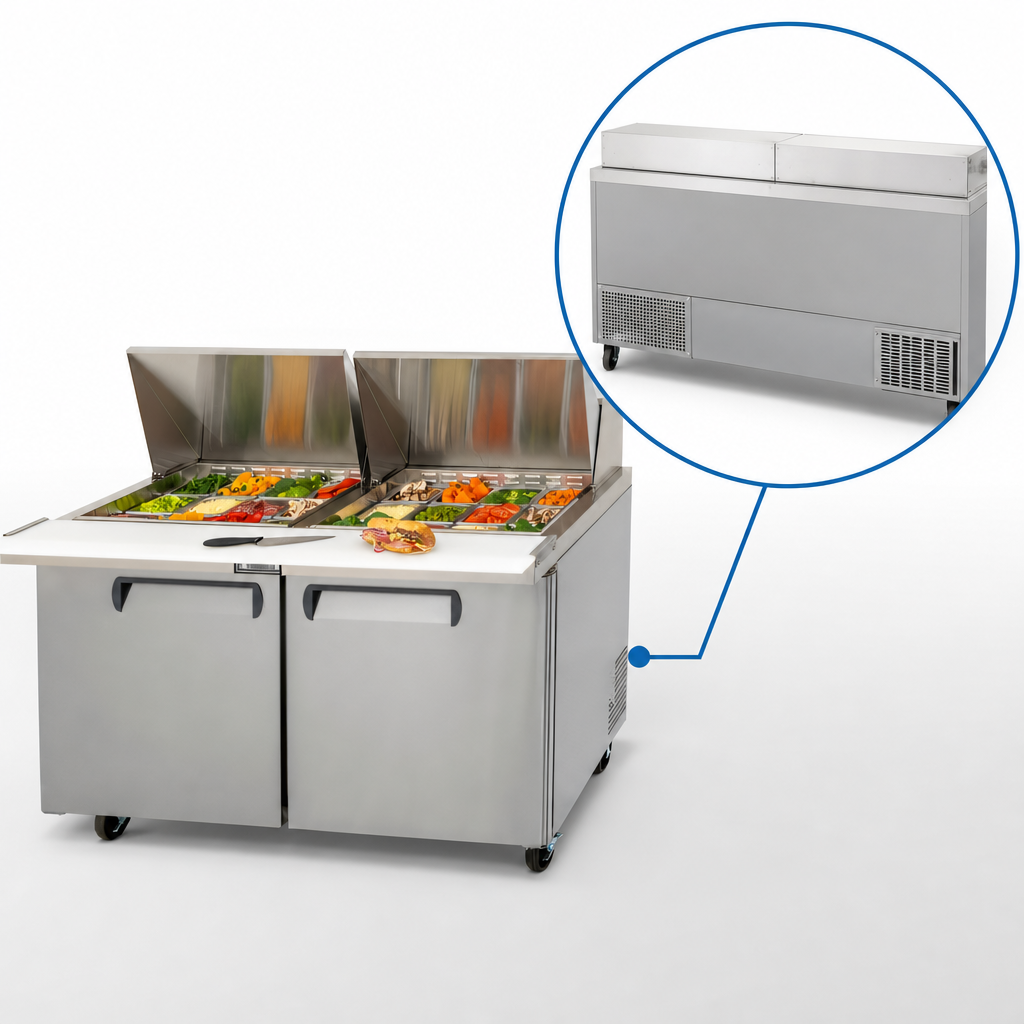 Rear-Mounted Self-Contained Refrigeration