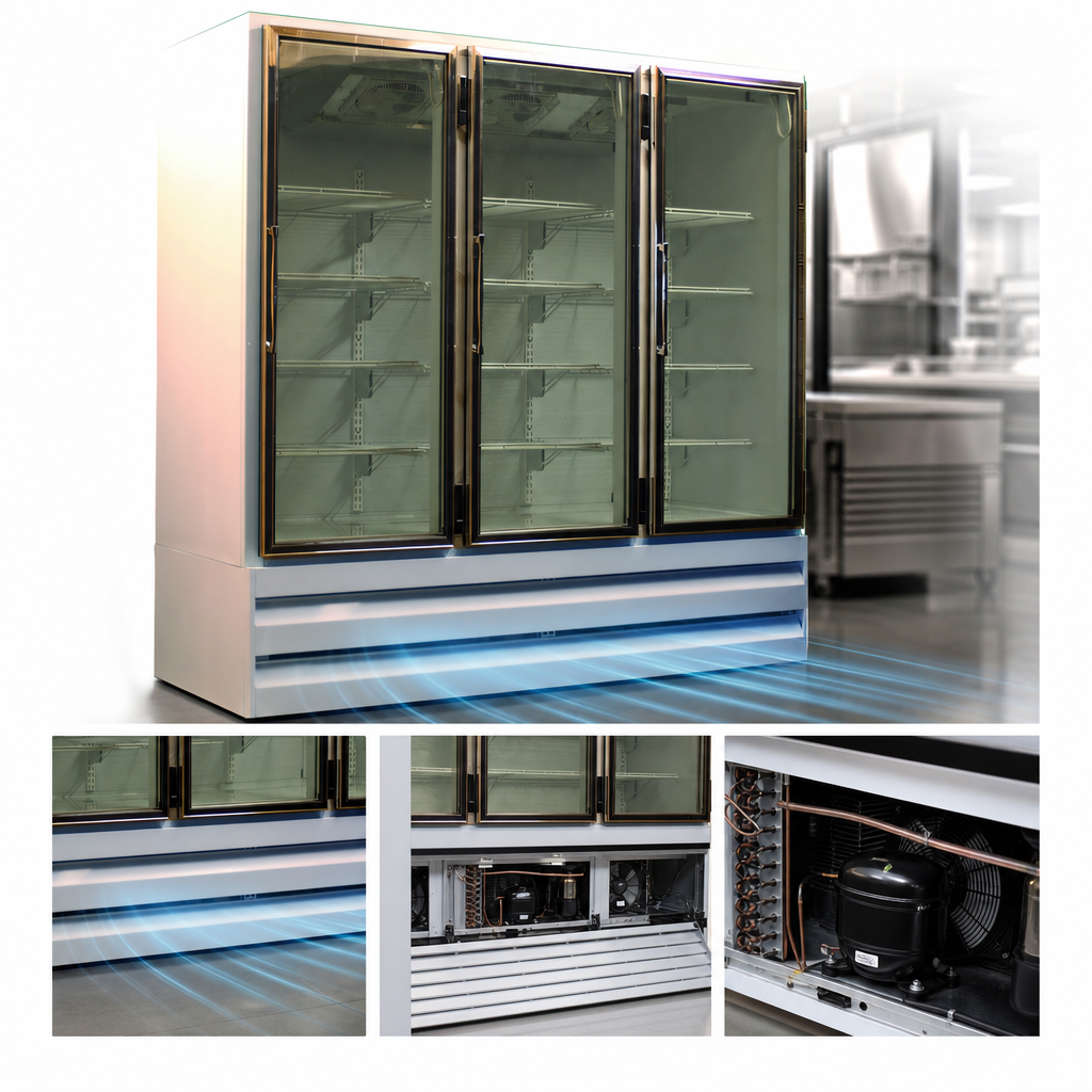 Bottom-Mount Self-Contained Refrigeration