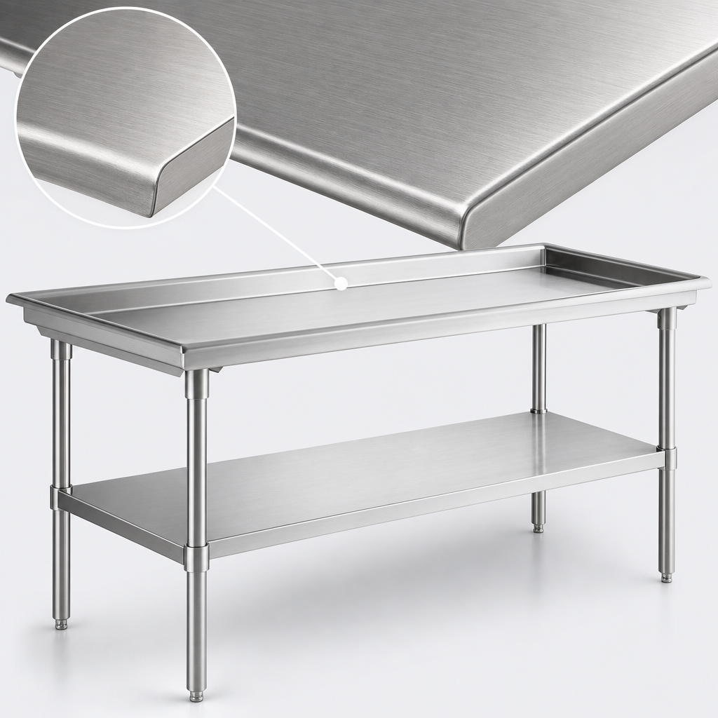 16/304 Stainless Steel Top
