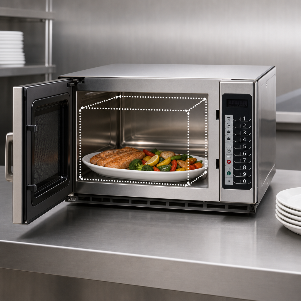 1.2 Cu. Ft. Oven Capacity