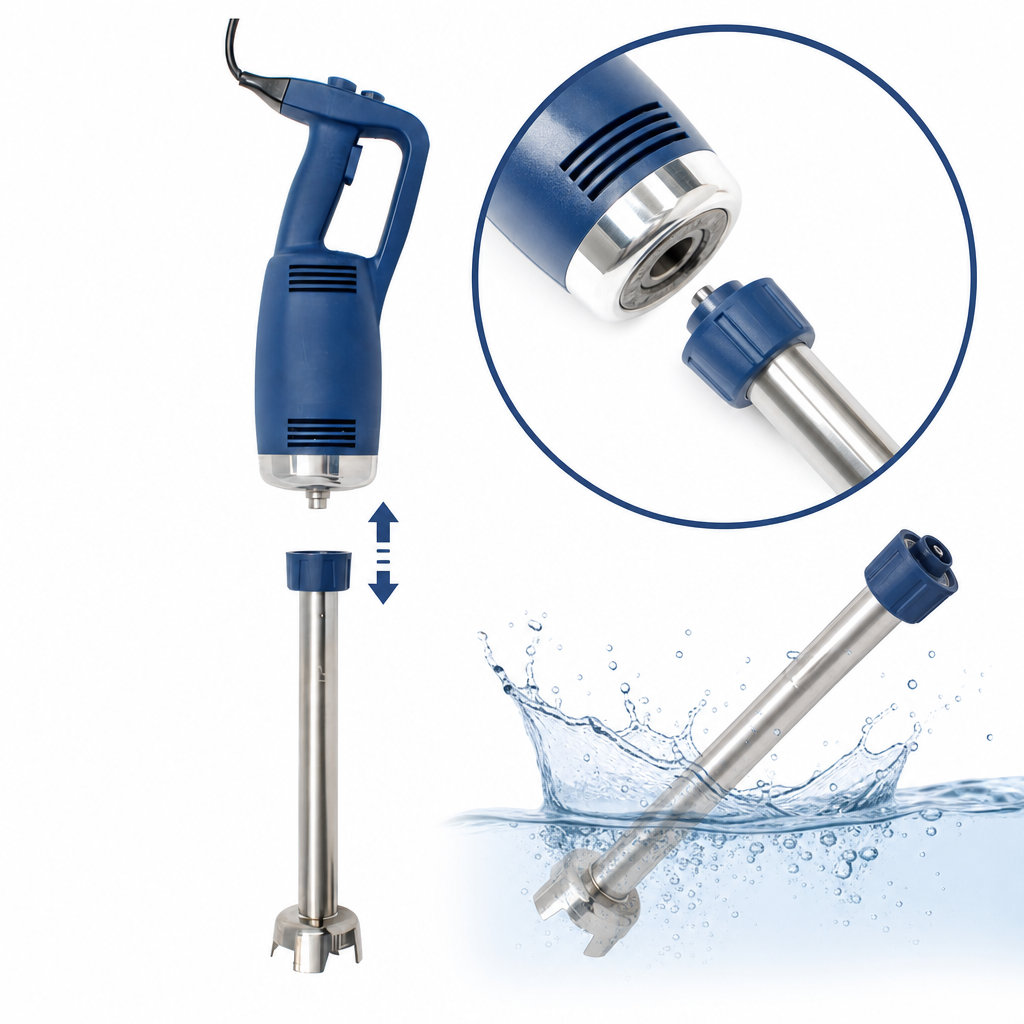 Removable 12-Inch Stainless Steel Shaft