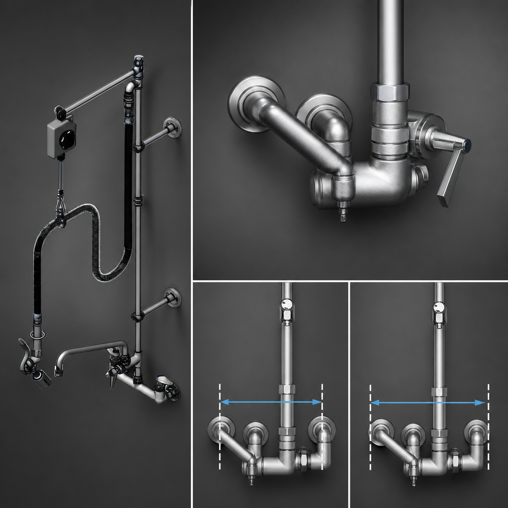 8-Inch Adjustable Centers