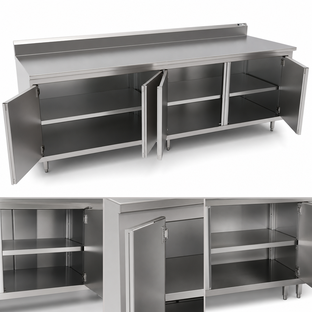 Cabinet Base with Hinged Doors