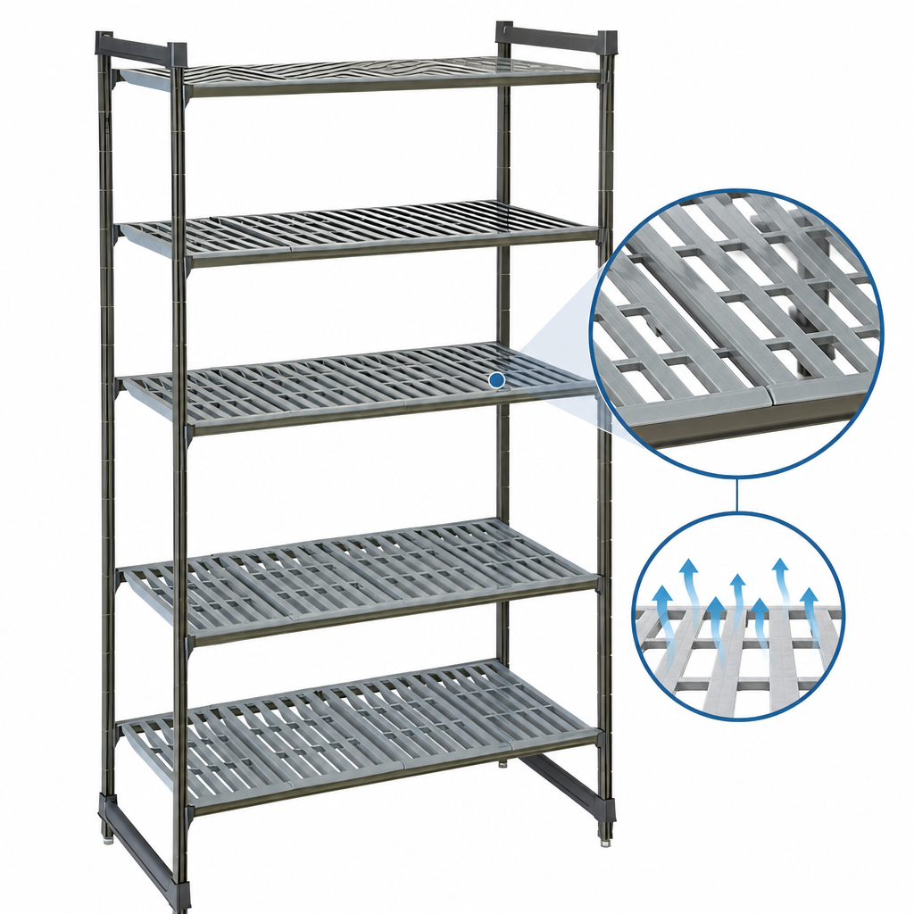 Vented Shelf Plates