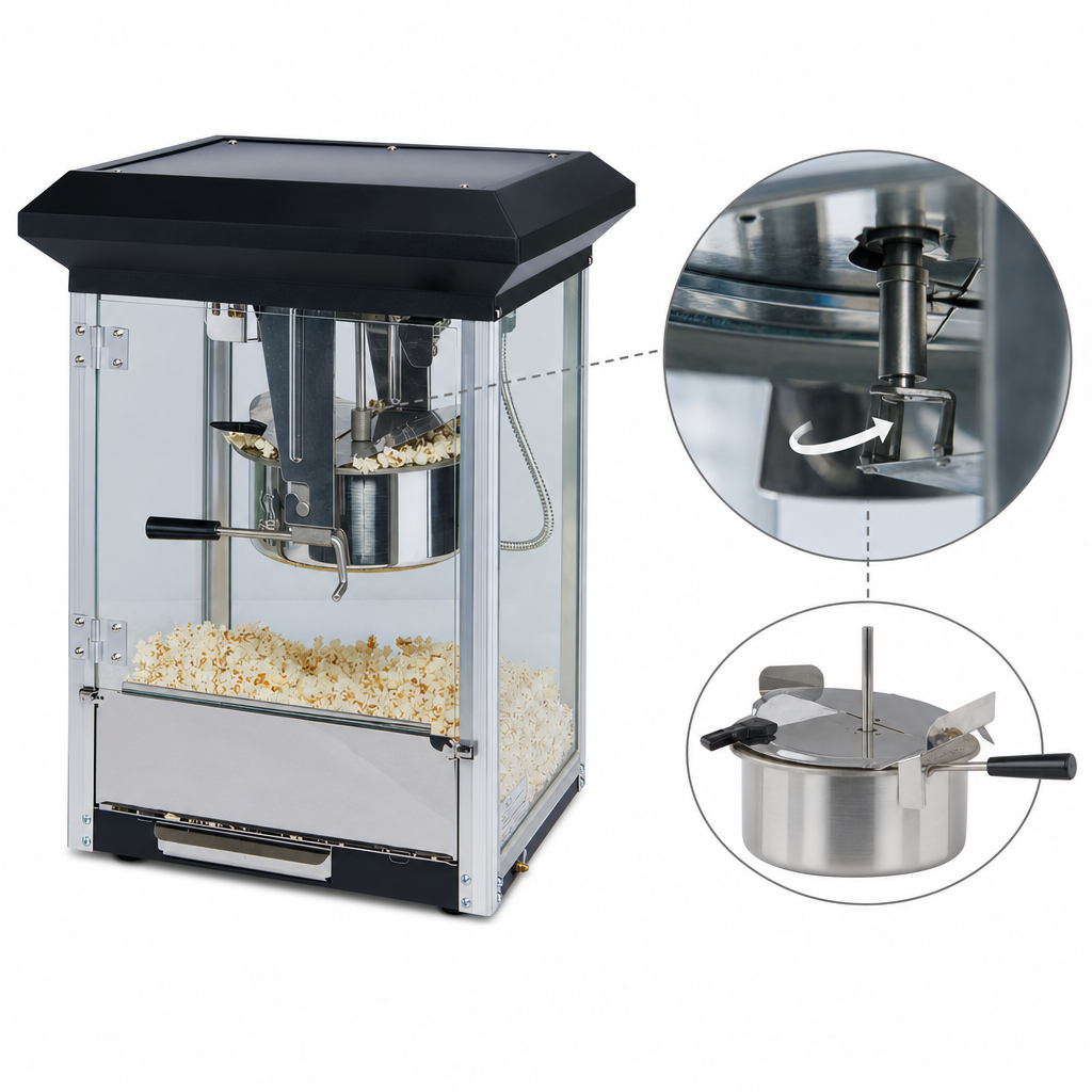 Removable 8 oz Stainless Steel Kettle
