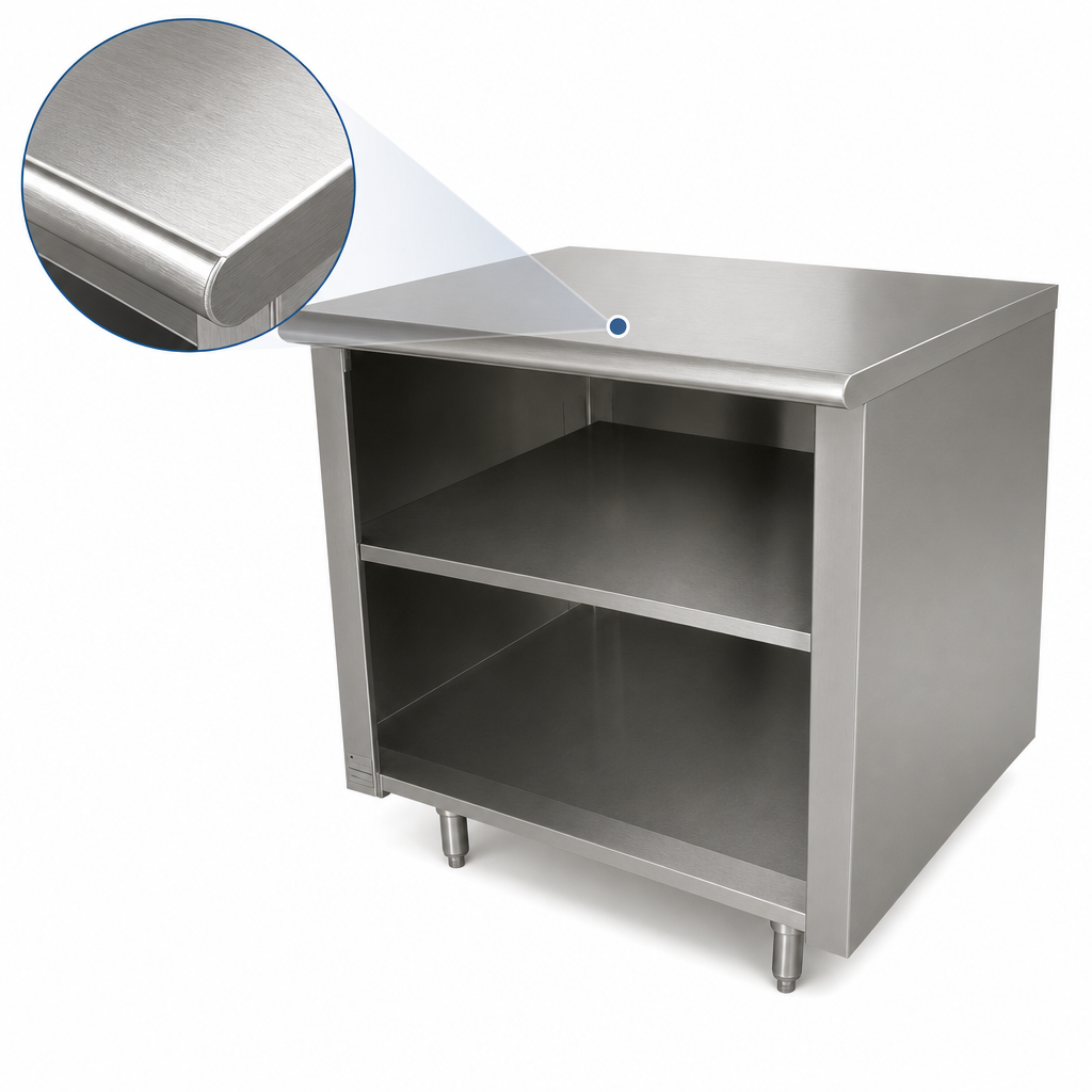 16 Gauge 304 Stainless Steel Top