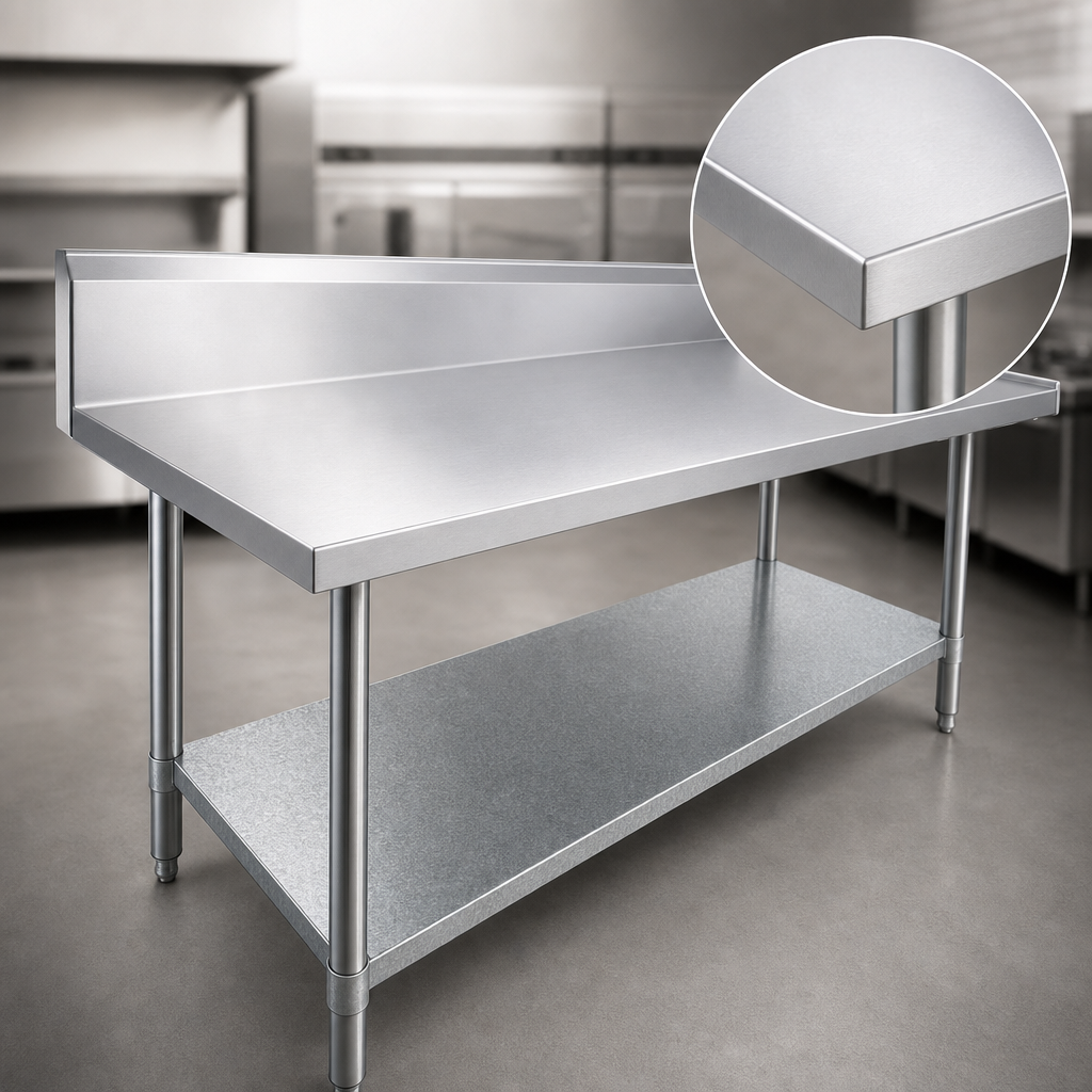 14-Gauge 300 Series Stainless Steel Top