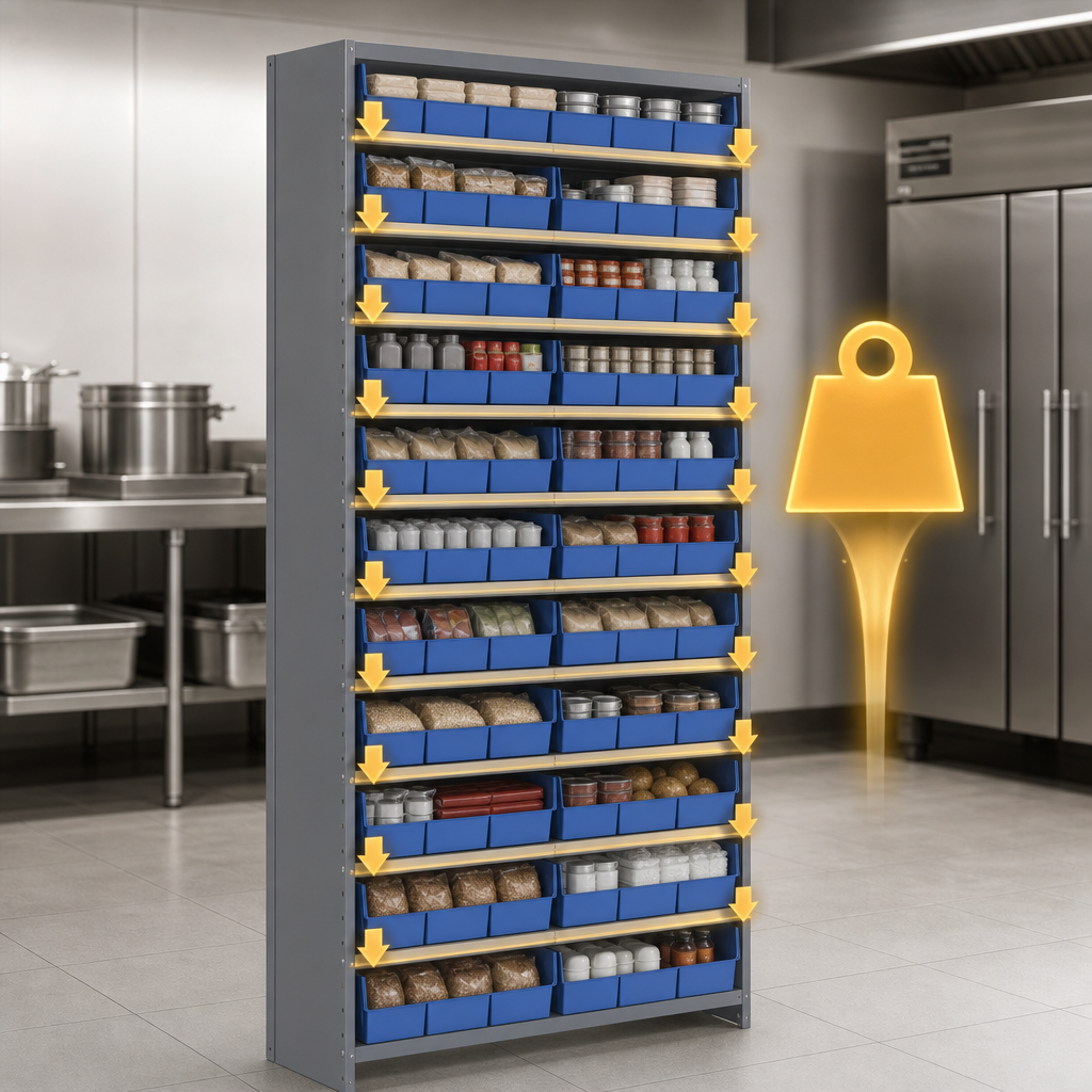 Heavy-Duty Shelf Capacity