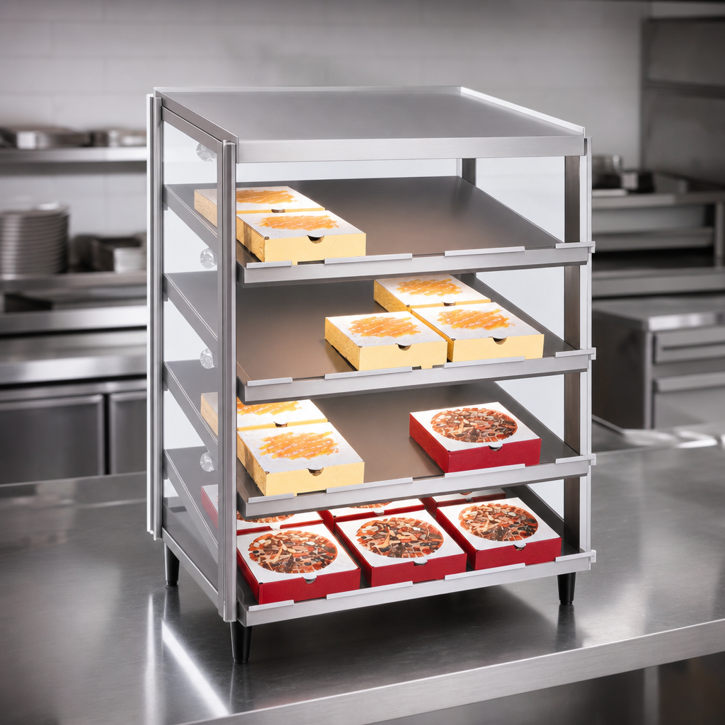 Quad Slant Shelves