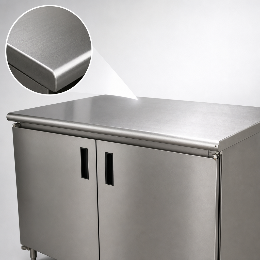 14-Gauge 304 Stainless Steel Top