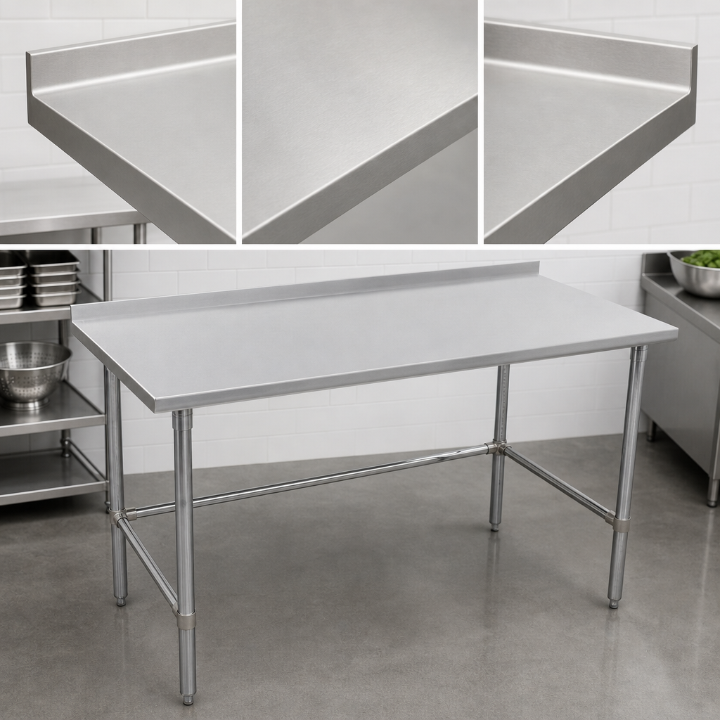 14-Gauge 300 Series Stainless Steel Top