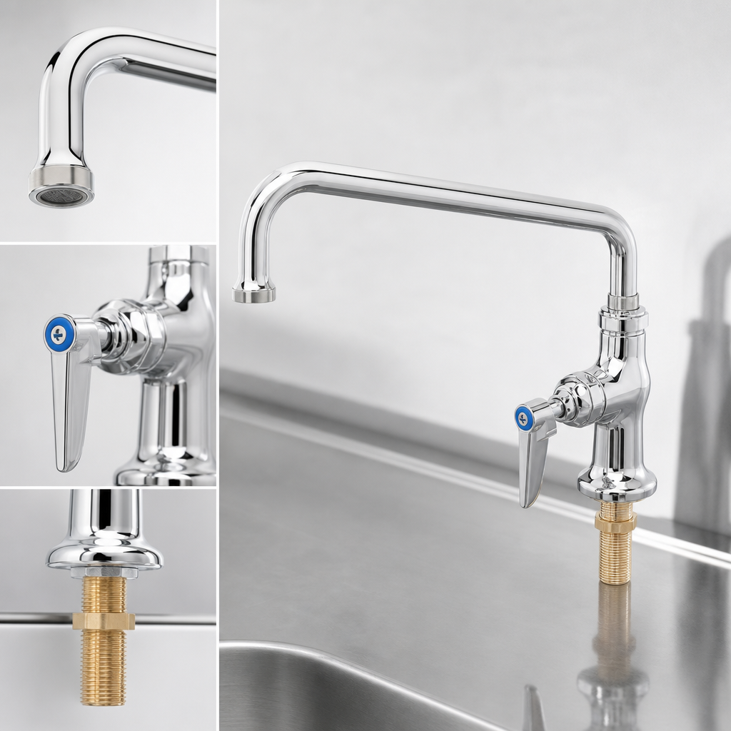 Polished Chrome Brass Construction