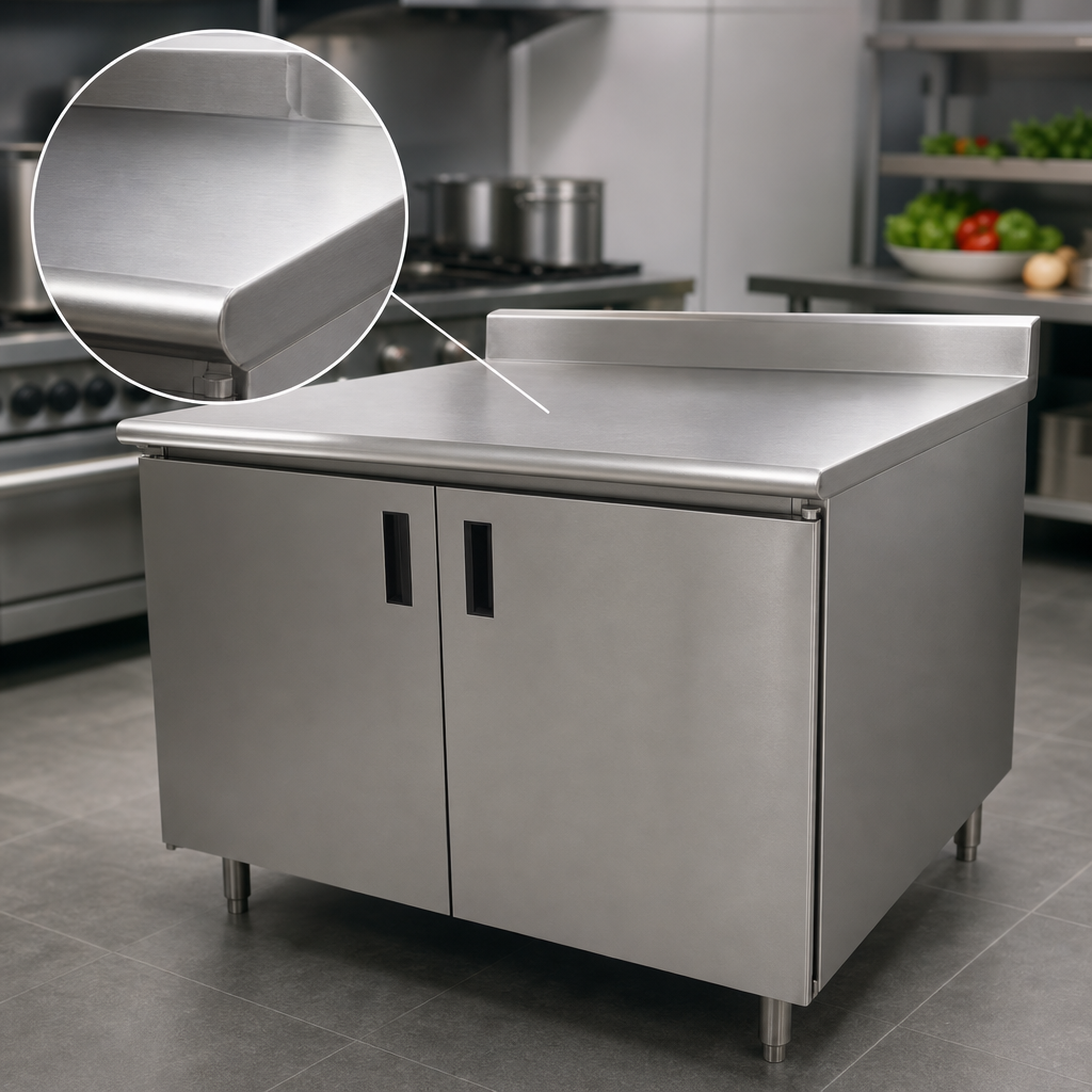 14 Gauge 304 Stainless Steel Top