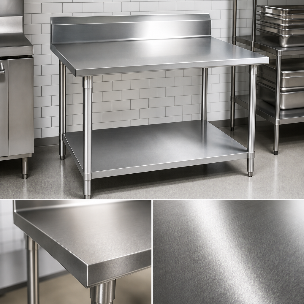 18-Gauge T-430 Stainless Steel Top