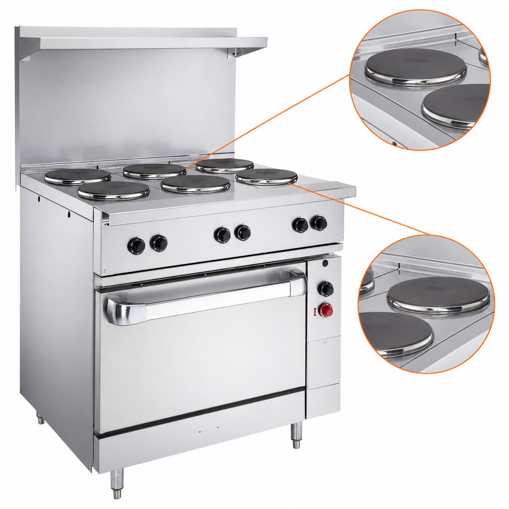 Two Thermostatic Hot Tops