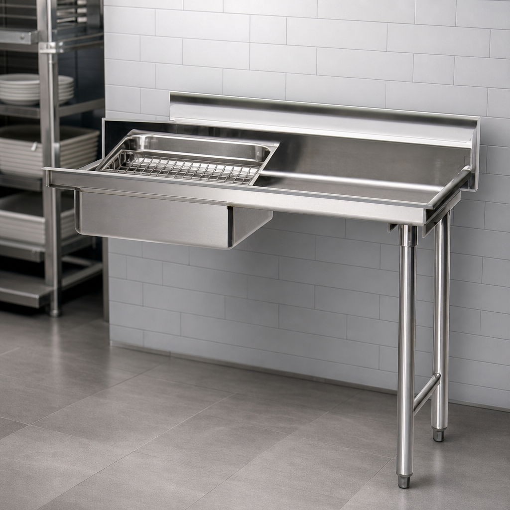 Straight Soiled Dishtable