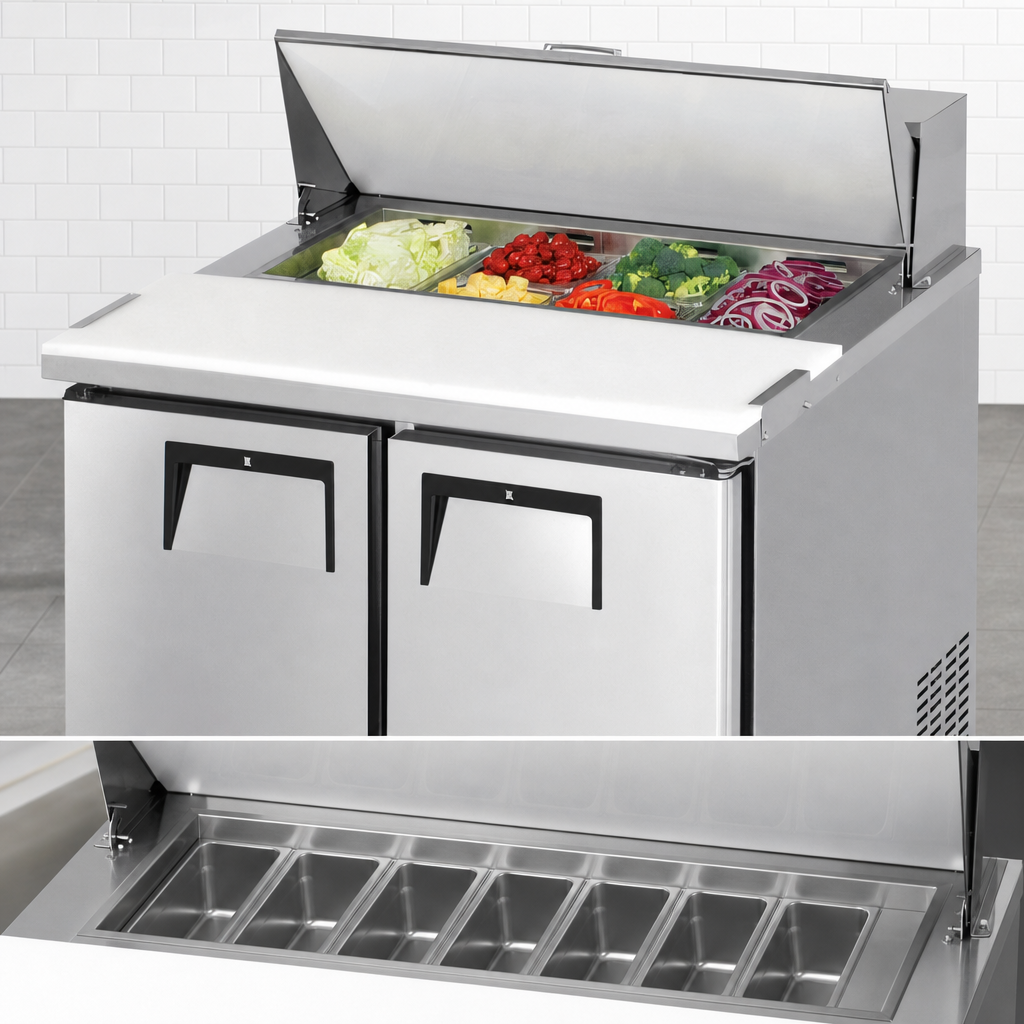 Stainless Steel Top with Pan Opening