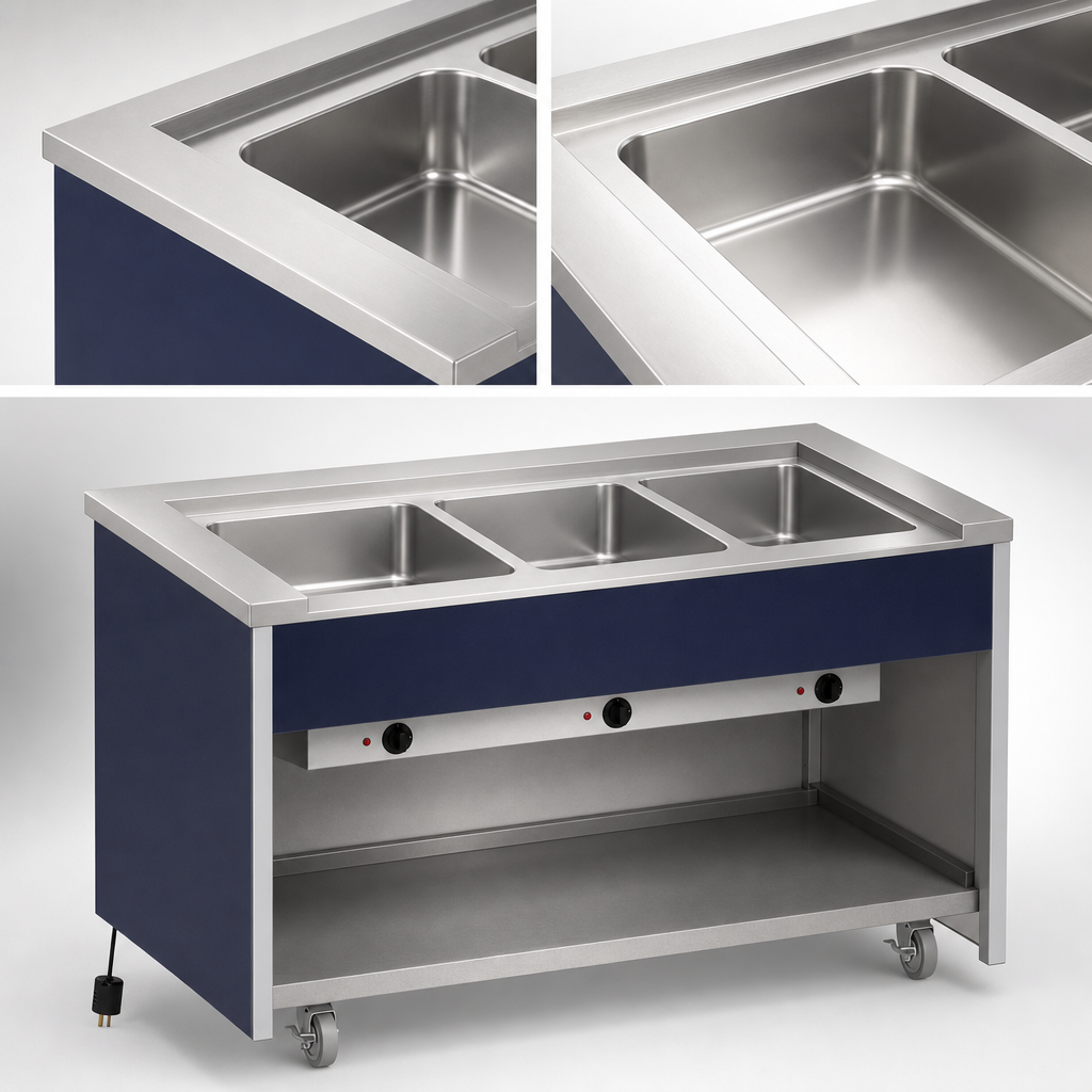 Heavy-Duty Stainless Steel Top