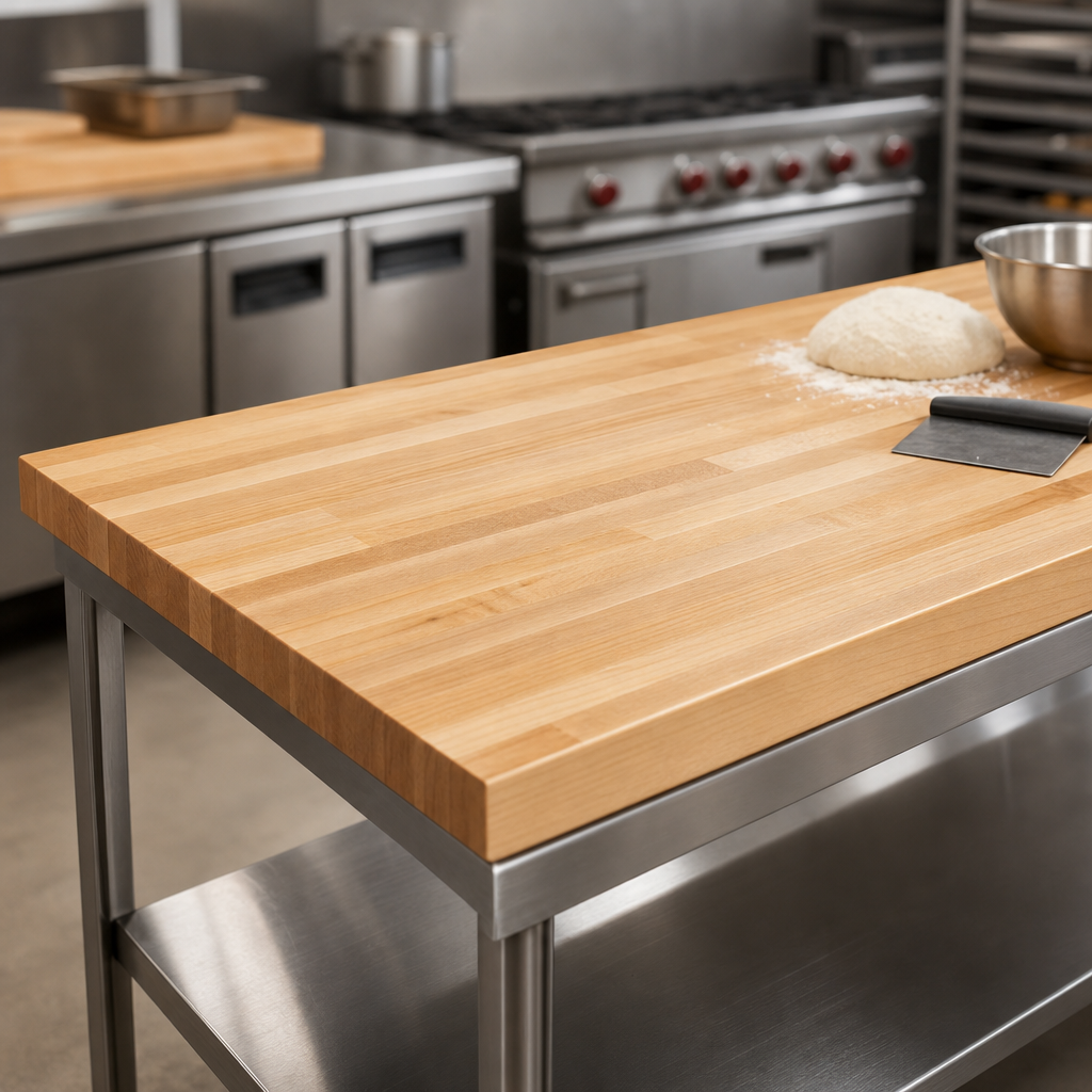 Edge Grain Flat Top
