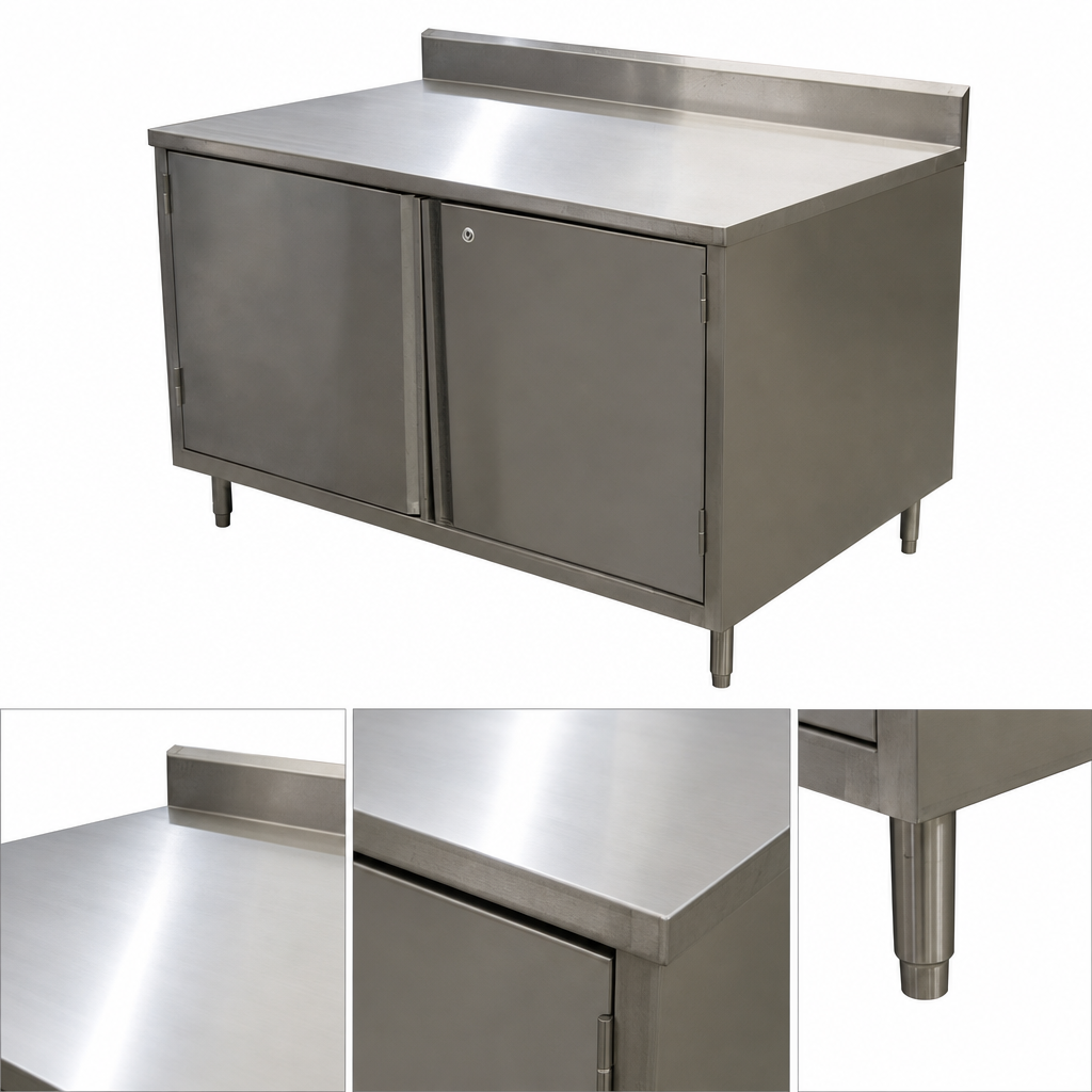14-Gauge T-304 Stainless Steel Top