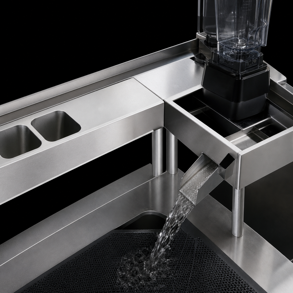 Liquid Waste Chute