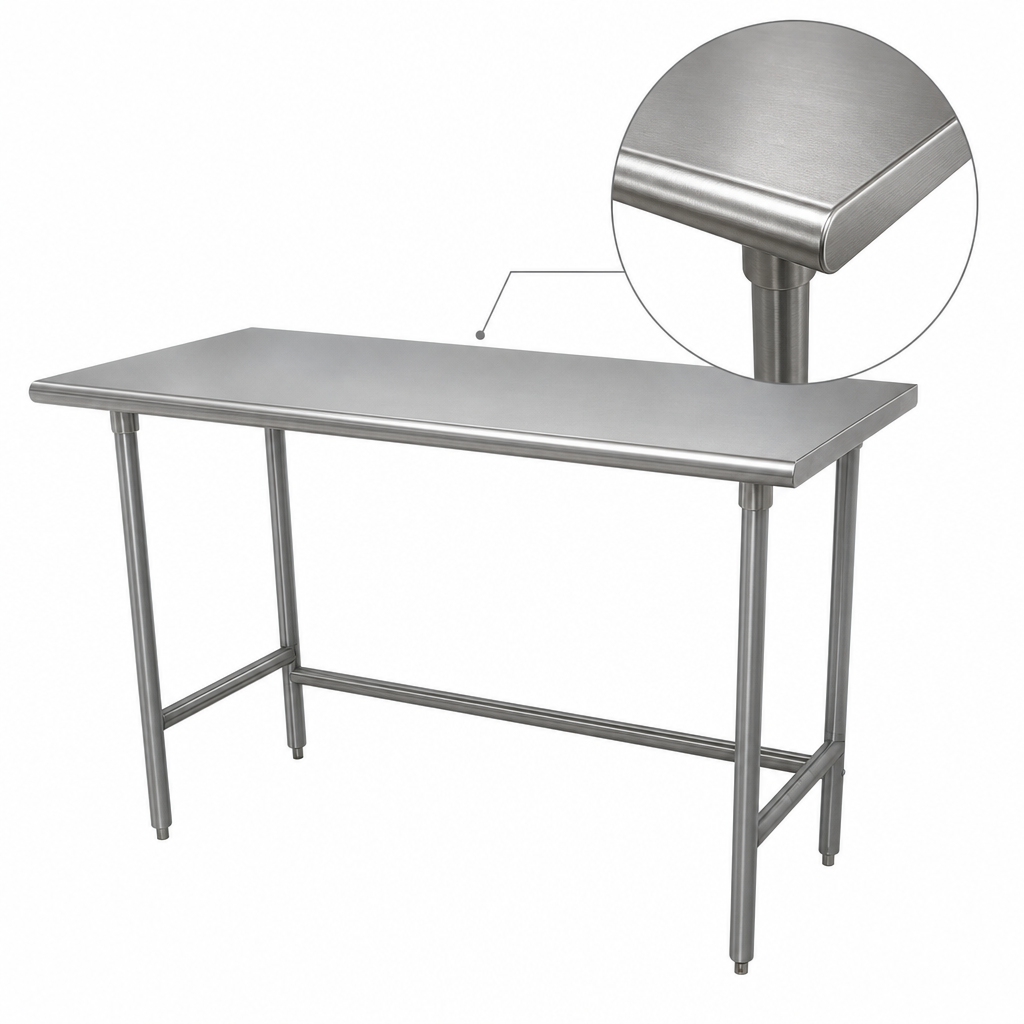 16 Gauge 304 Stainless Steel Top