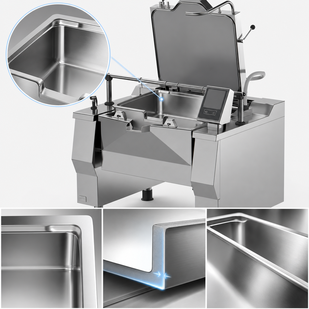 Stainless Steel Cooking Vessel
