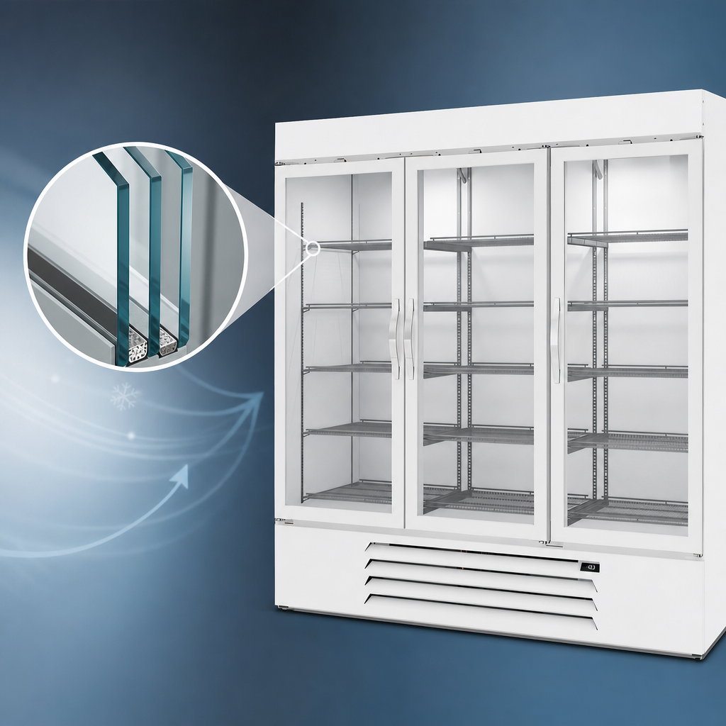 Triple-Pane Glass Doors