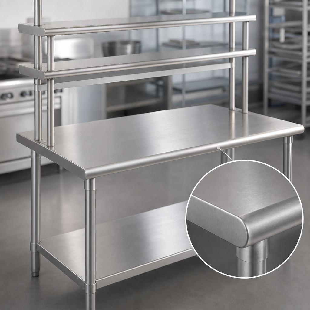 14/304 Stainless Steel Top