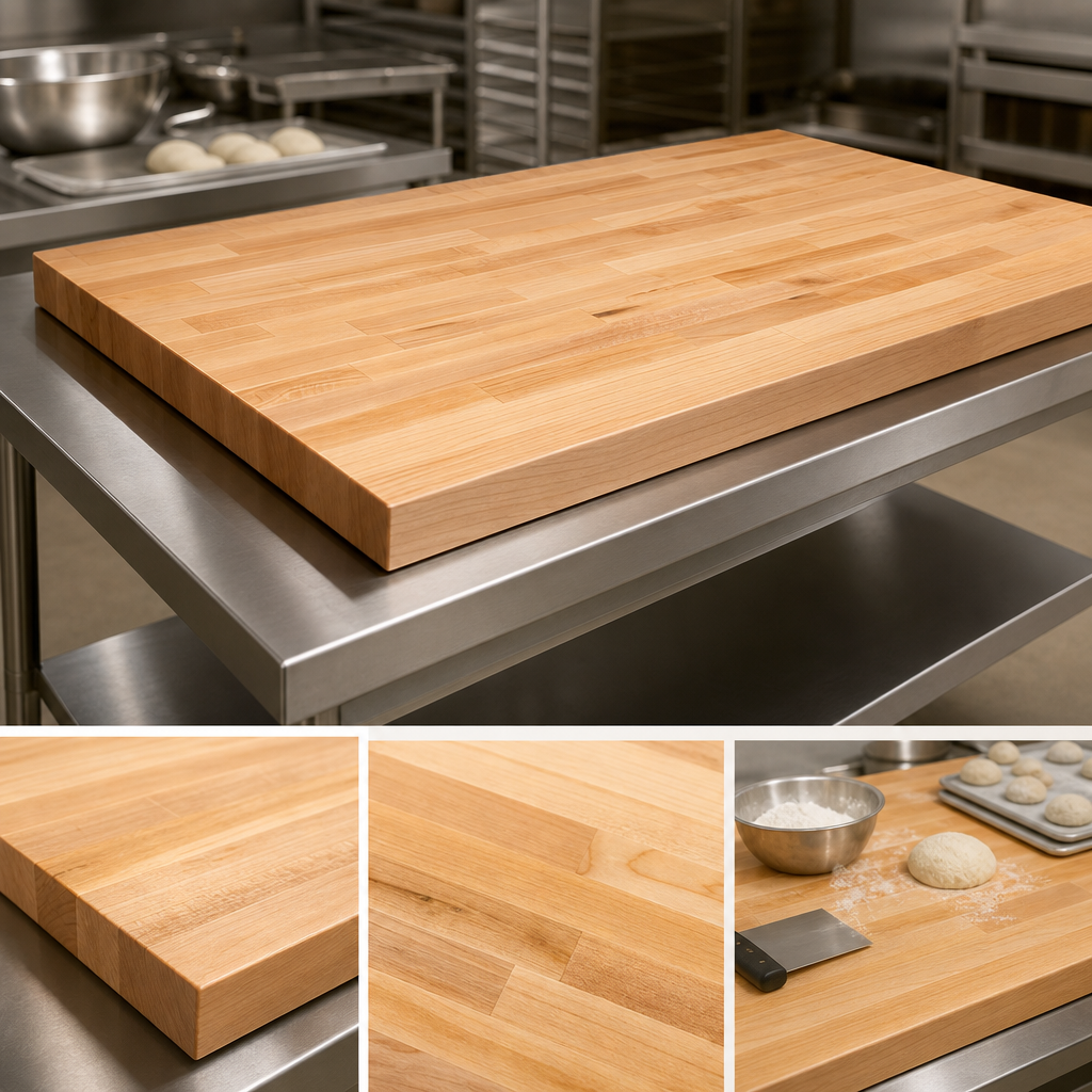Edge Grain Flat Top
