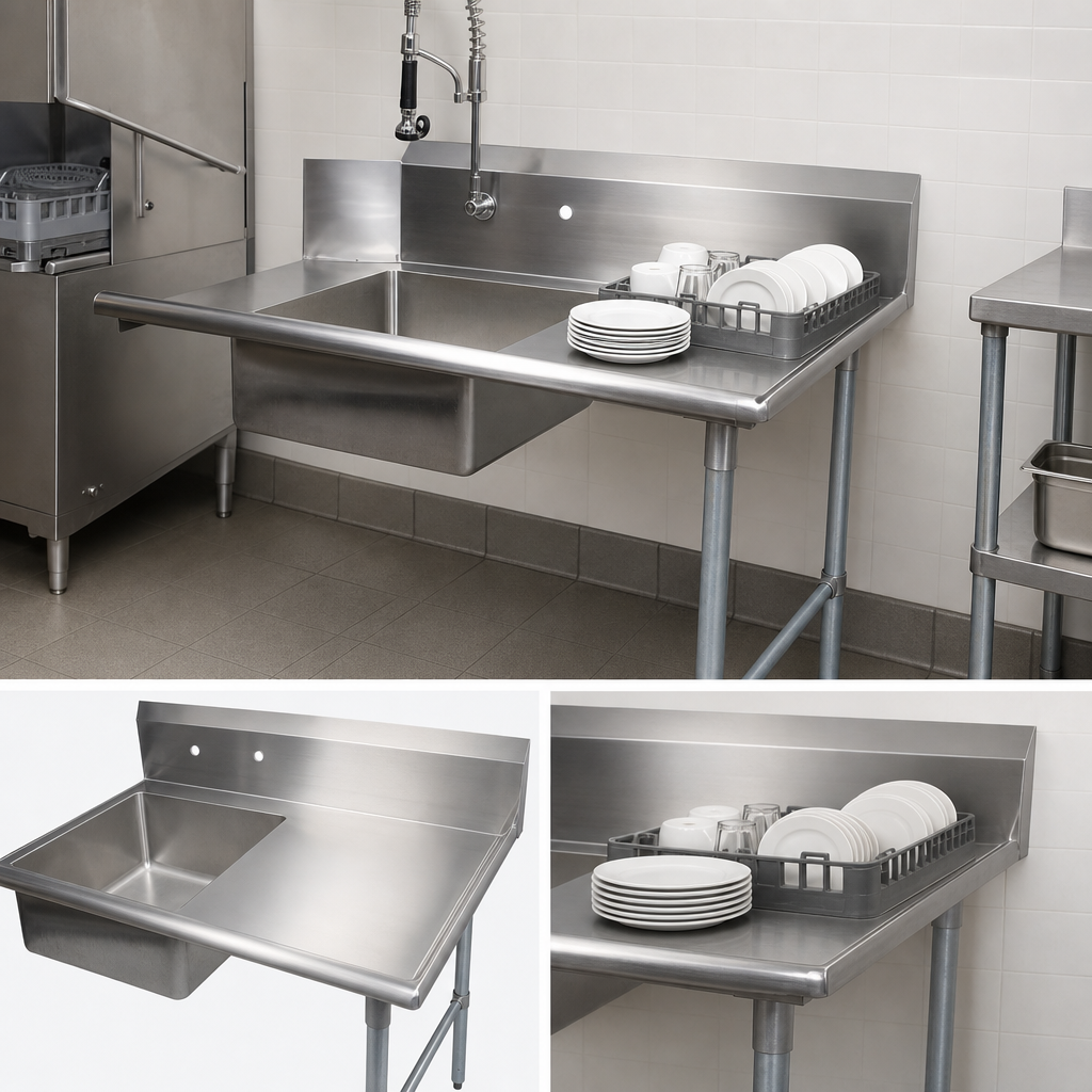 Straight Dishtable Design