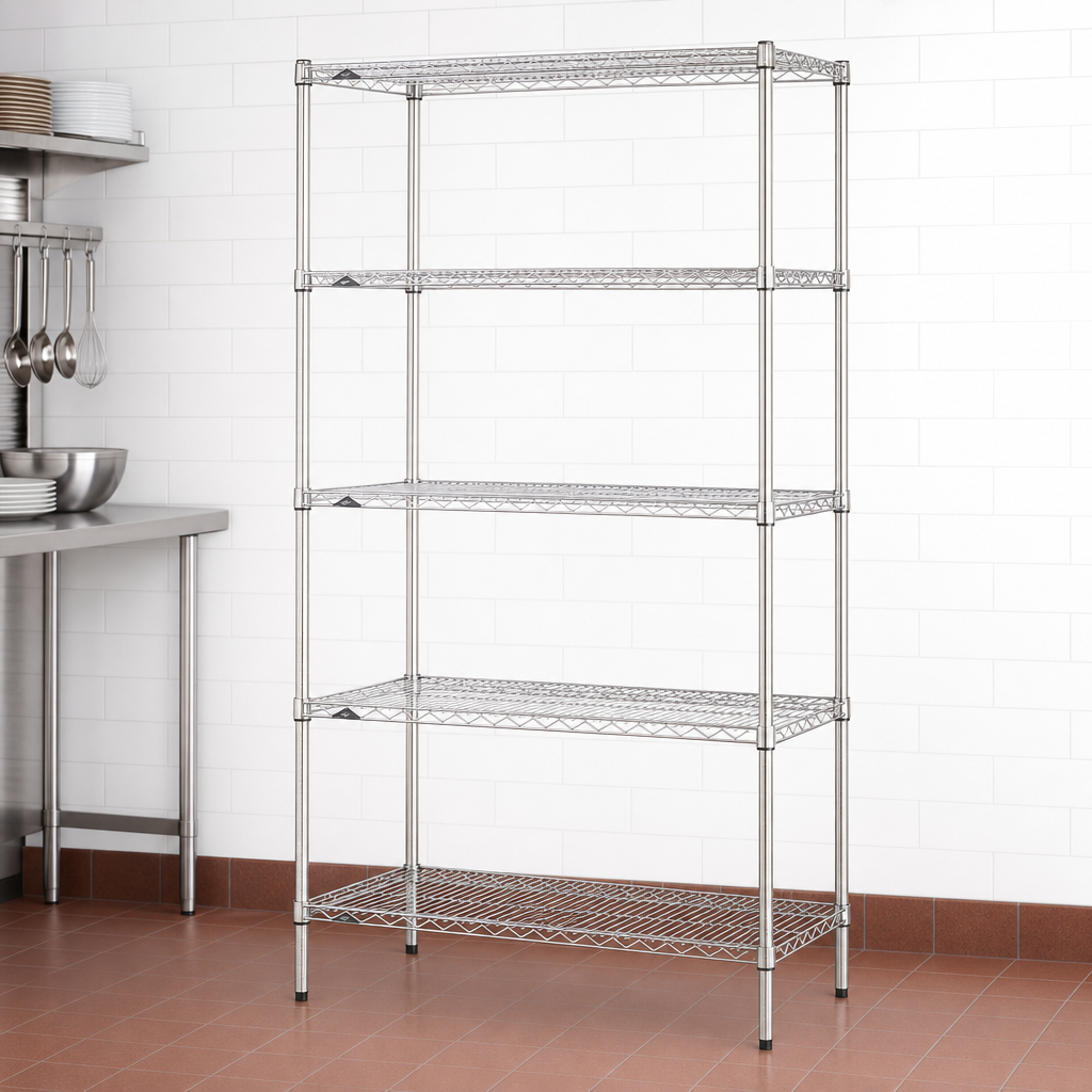 Five Wire Shelves