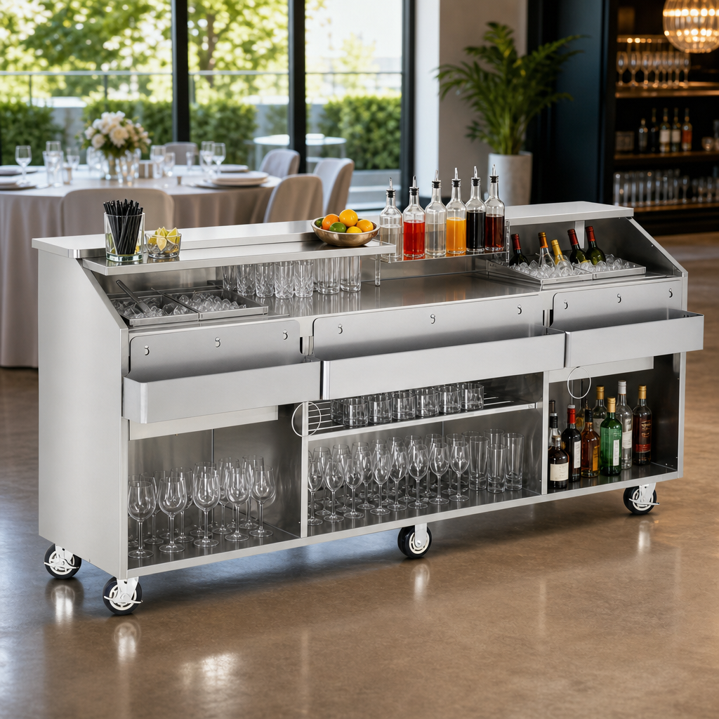 Mobile Beverage Service Bar