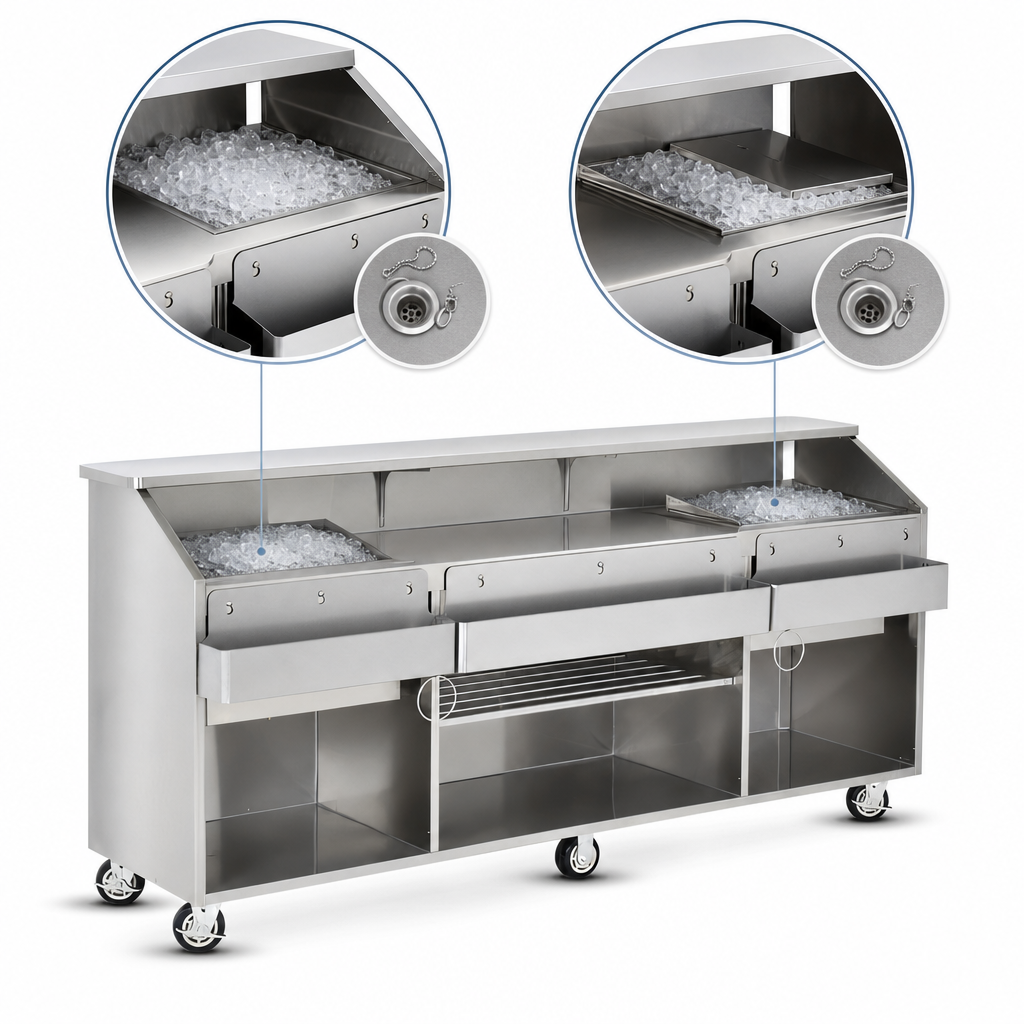 Dual Ice Bins