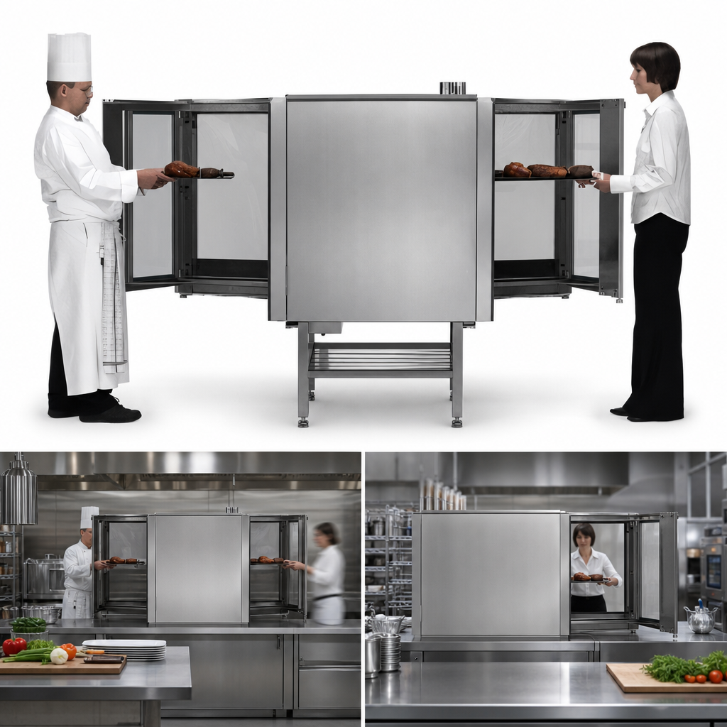 Pass-Through, Double-Door Design