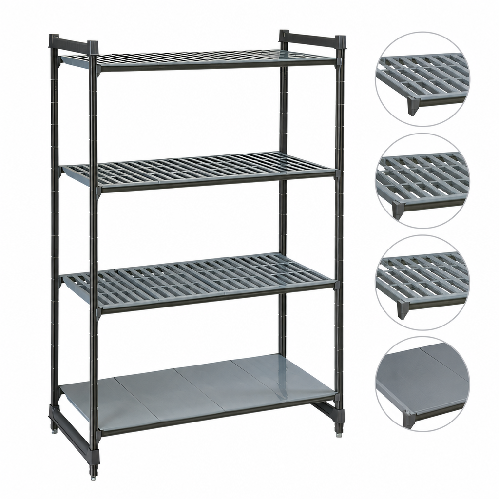 Vented and Solid Shelf Plates