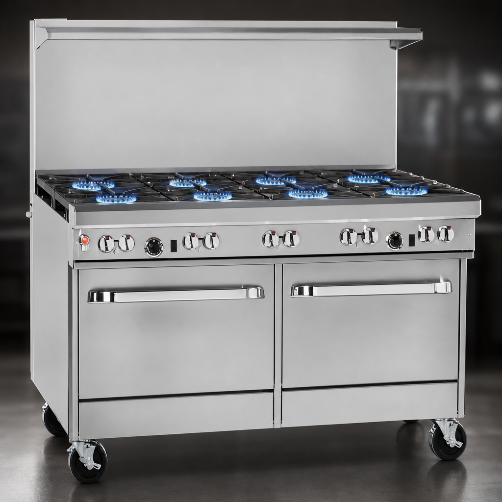 Ten Open Burners