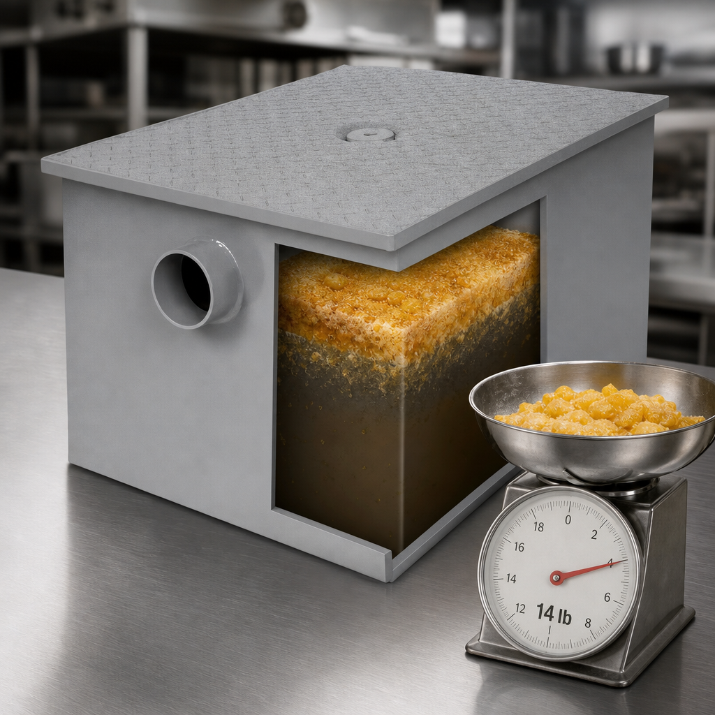 14 lb. Grease Capacity
