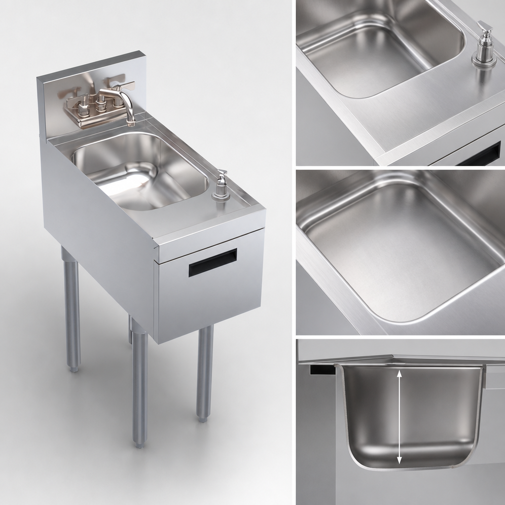 20-Gauge Sink Bowl