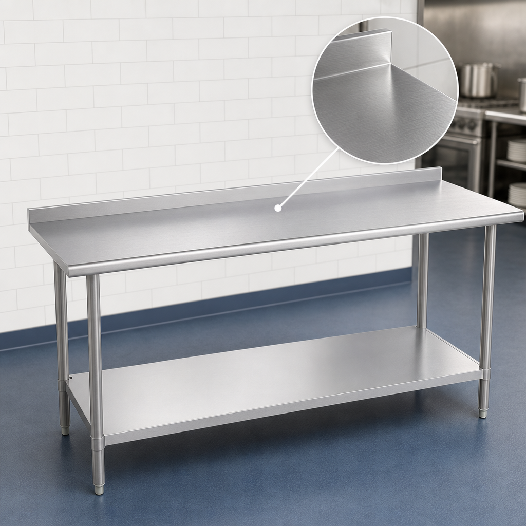 14-Gauge 300 Series Stainless Steel Top