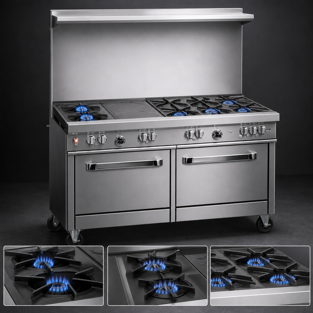 Mixed Burner Top