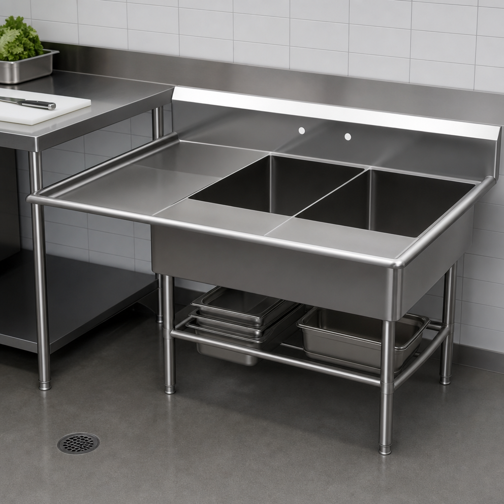 Two Compartment Sink