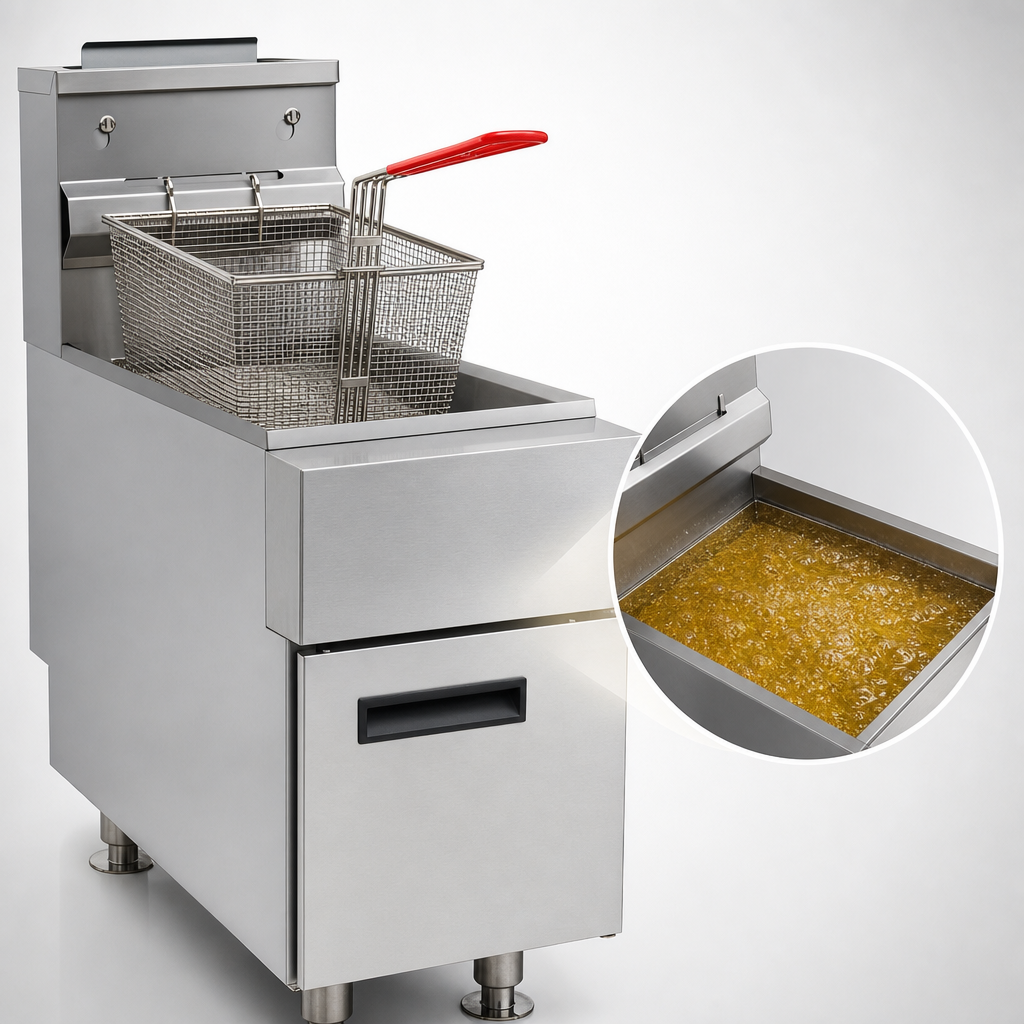 25 lb. Fry Tank Capacity