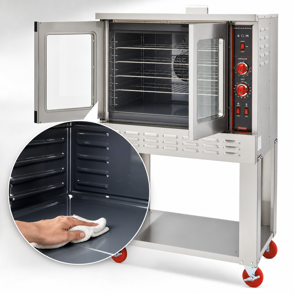Porcelainized Oven Interior