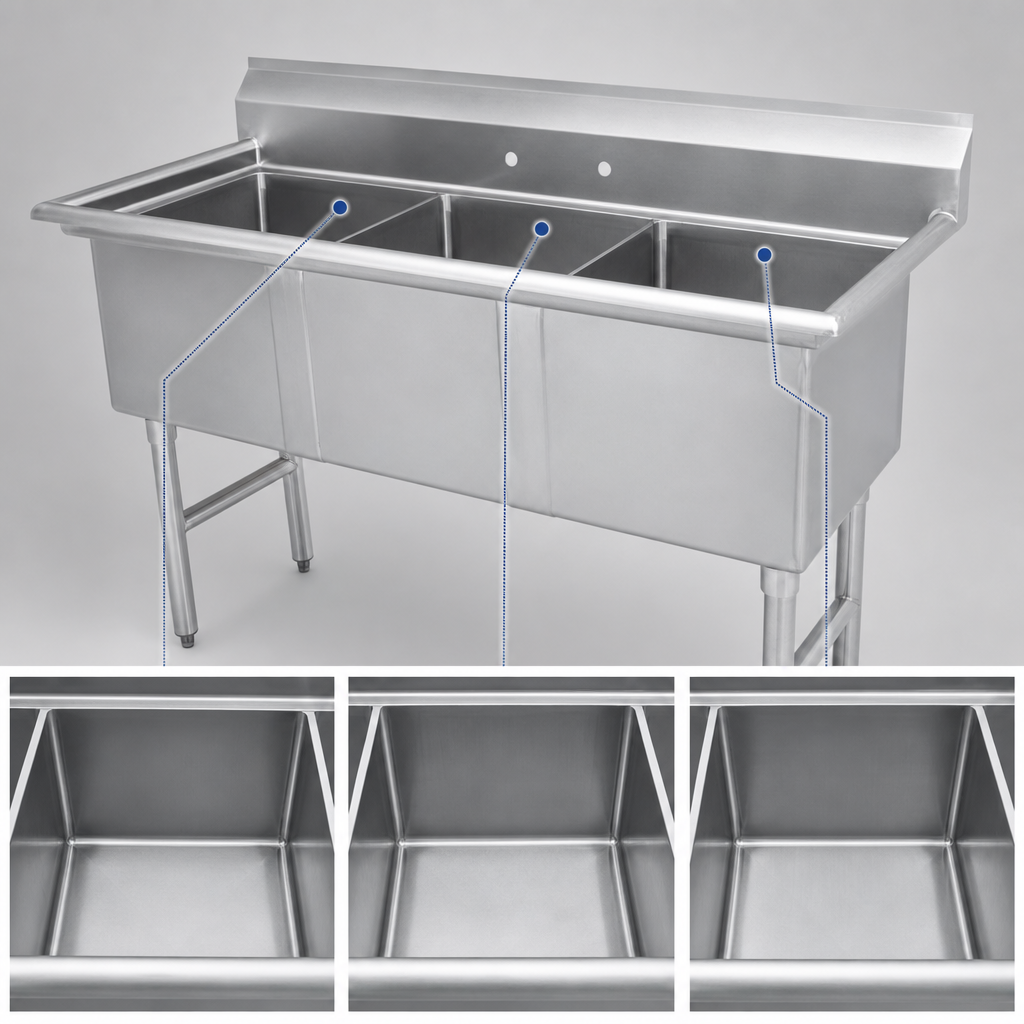 Three Fabricated Compartments