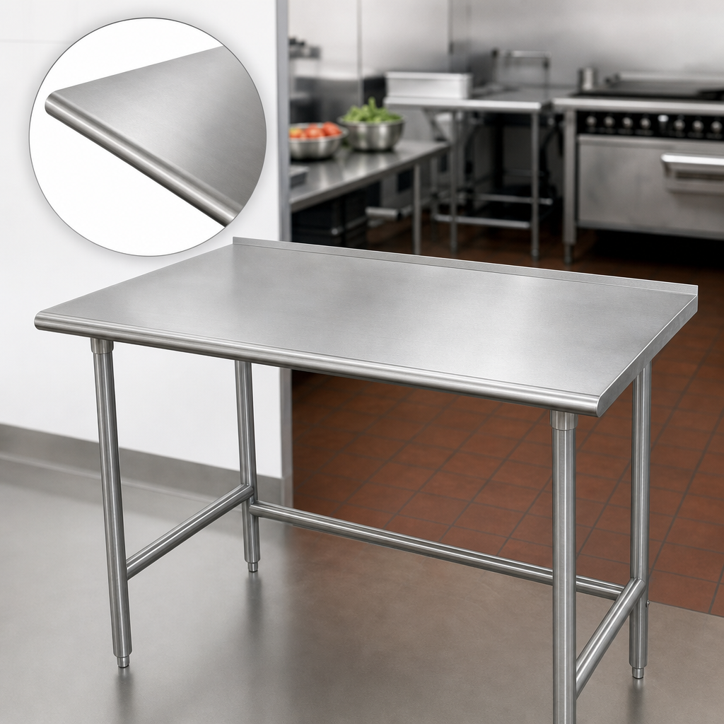 16-Gauge 430 Stainless Steel Top