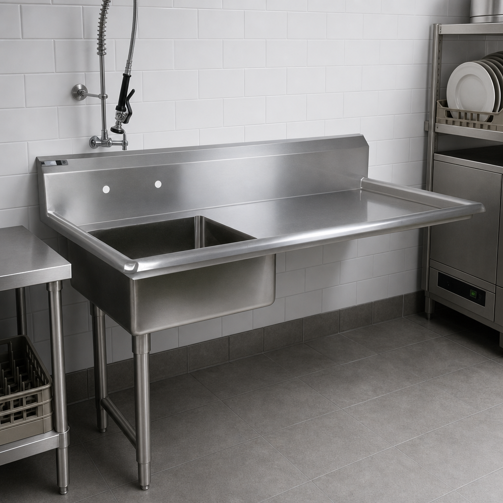 Straight Soiled Dishtable