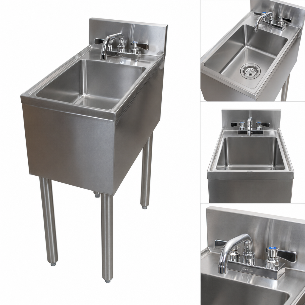 Single Bowl Dump Sink