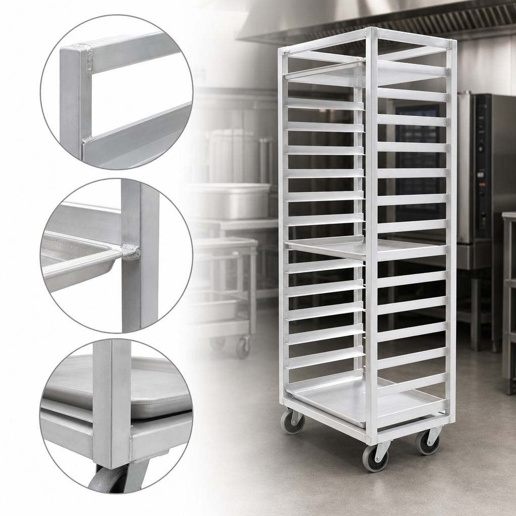 Heavy-Duty Welded Aluminum Construction