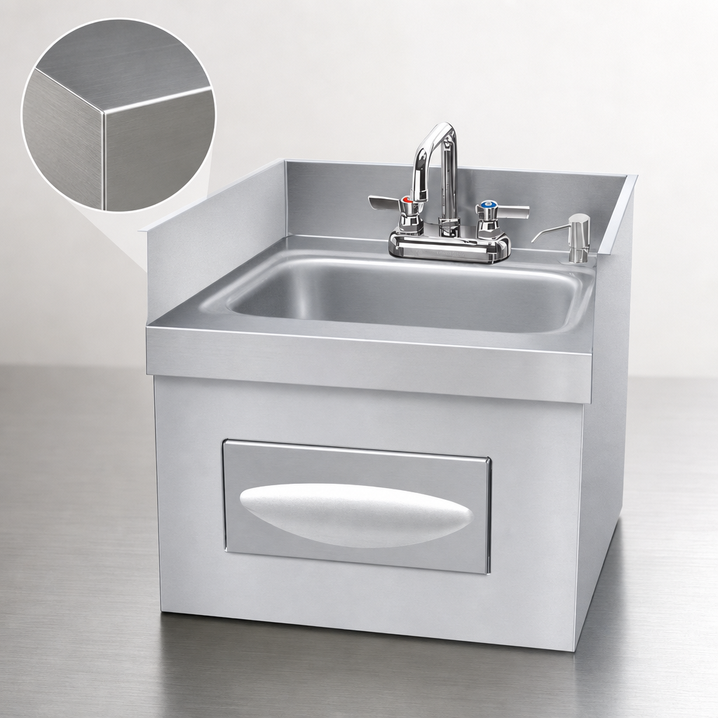 20-Gauge Stainless Steel Construction